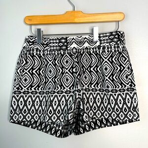 J. Crew Pull On Geometric Shorts